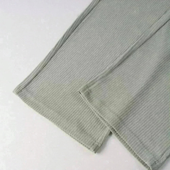 Light Grey Casual Mens Solid Tank Top & Drawstring Waist Pants - Picture 4 of 6